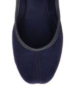Basic suede  blue flats
