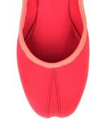 Basic suede  pink flats