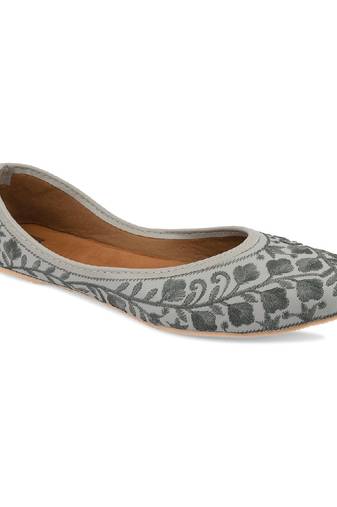 Grey heavy work lr flats