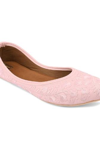 Pink heavy work lr flats