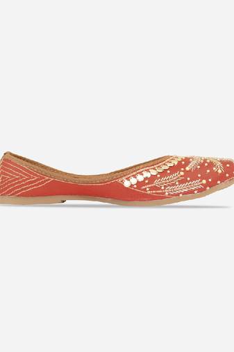 Red half wheel flats