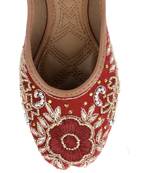 Marron velvet wedding  5 flats