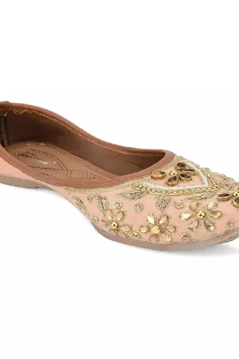 Peach dabka stone flats