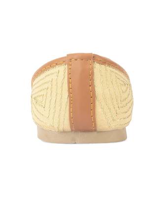 Gold dabka work flats 5
