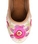 Pink multicolor  flats