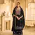 BLUE VELVET SHARARA SALWAR SUIT
