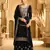 BLACK VELVET SHARARA SALWAR SUIT