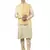 Manish creations men's floral pattan silk blend traditional kurta sets with nehru jacket