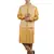 Manish creations men's floral pattan ethnic silk blend kurta sets with nehru jacket