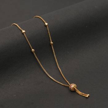 Gold plated american diamonds pendants 1