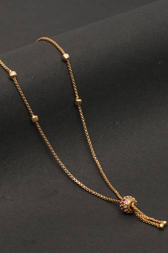 Gold plated american diamonds pendants