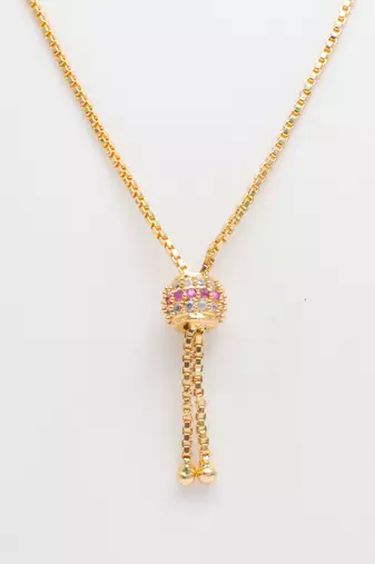 Gold plated american diamonds pendants
