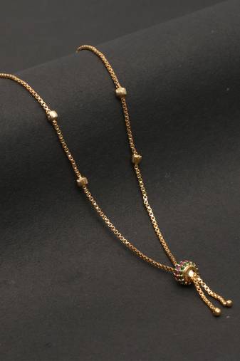 Gold plated american diamonds pendants