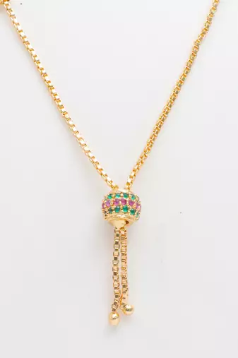 Gold plated american diamonds pendants