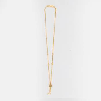 Gold plated american diamonds pendants 4