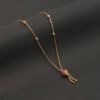 Gold plated american diamonds pendants 1