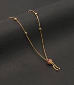 Gold plated american diamonds pendants