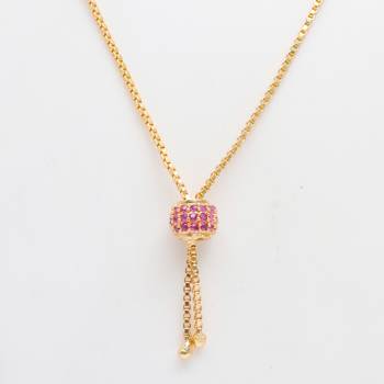 Gold plated american diamonds pendants 2