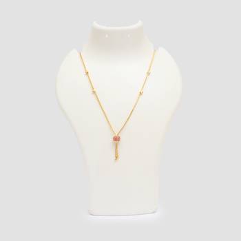 Gold plated american diamonds pendants 3