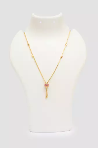 Gold plated american diamonds pendants