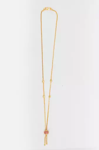 Gold plated american diamonds pendants