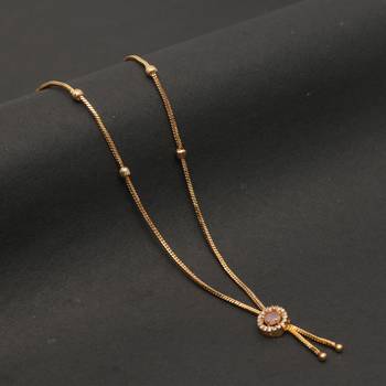Gold plated american diamonds pendants 1