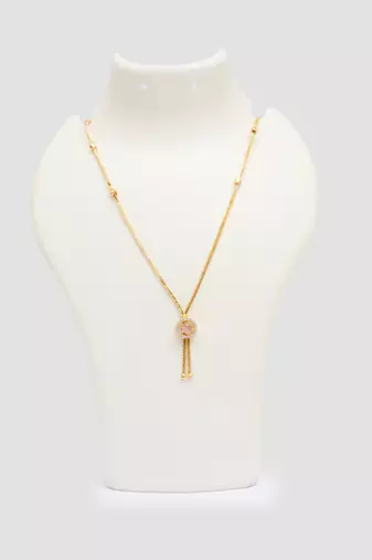 Gold plated american diamonds pendants