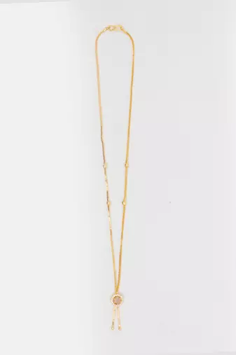 Gold plated american diamonds pendants