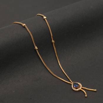 Gold plated american diamonds pendants 1