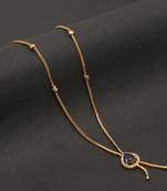 Gold plated american diamonds pendants