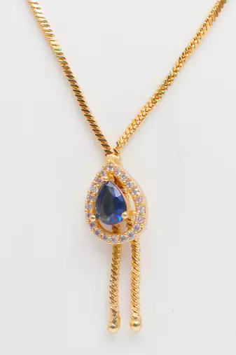 Gold plated american diamonds pendants