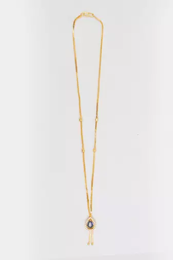 Gold plated american diamonds pendants