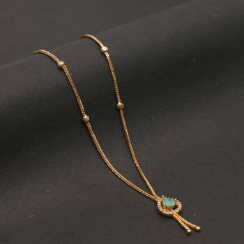 Gold plated american diamonds pendants 1