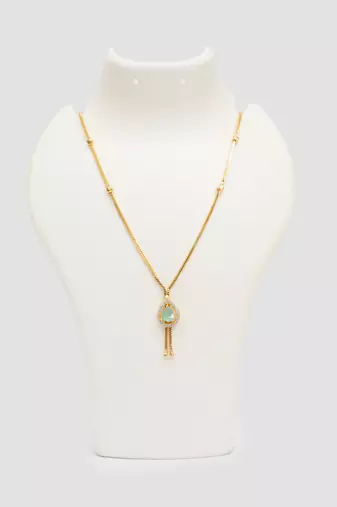 Gold plated american diamonds pendants
