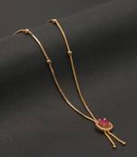 Gold plated american diamonds pendants