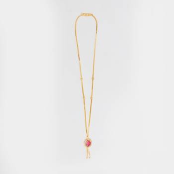 Gold plated american diamonds pendants 3