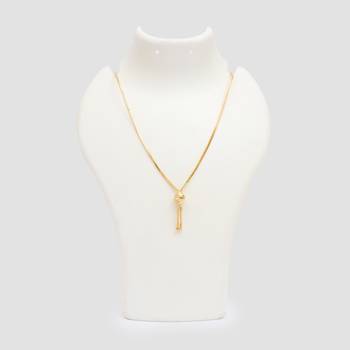 Gold plated american diamonds pendants 4