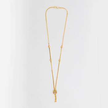 Gold plated american diamonds pendants 4