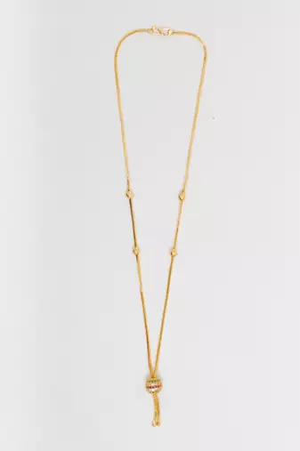 Gold plated american diamonds pendants