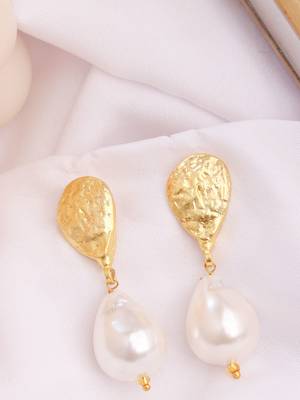 Handcrafted natural drop studs 1