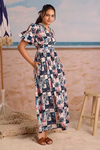 Naples midi dress