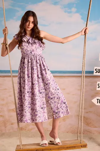Malaga midi dress