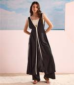 Black & ivory co ord set