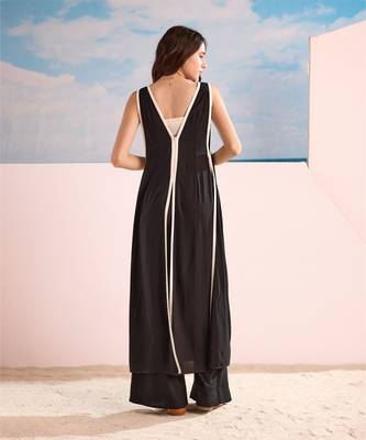 Black & ivory co ord set 2