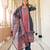 Women blue rayon blend ethnic motifs printed straight kurta trouser with dupatta