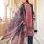 Women blue rayon blend ethnic motifs printed straight kurta trouser with dupatta