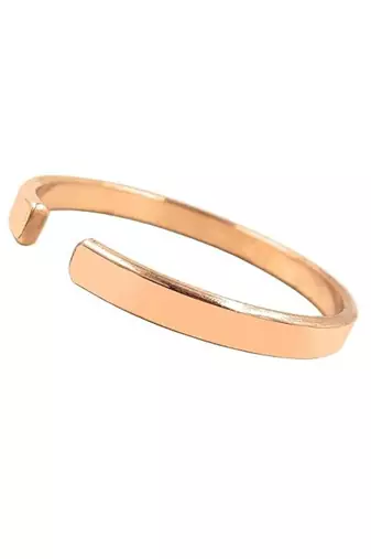 Pure copper tamba kada classic design open kada bracelet for men and women fashion