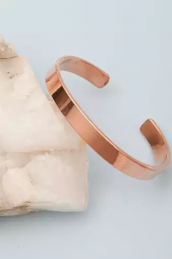 Pure copper tamba kada classic design open kada bracelet for men and women fashion