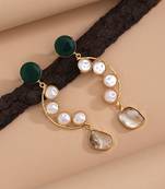 Green color amrapali earrings