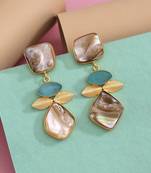 Sky blue color amrapali earrings